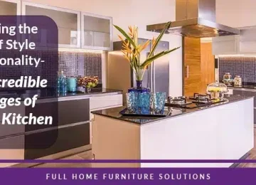 Unleashing the Power of Style and Functionality The 4 Incredible Advantages of Modular Kitchen Island! 