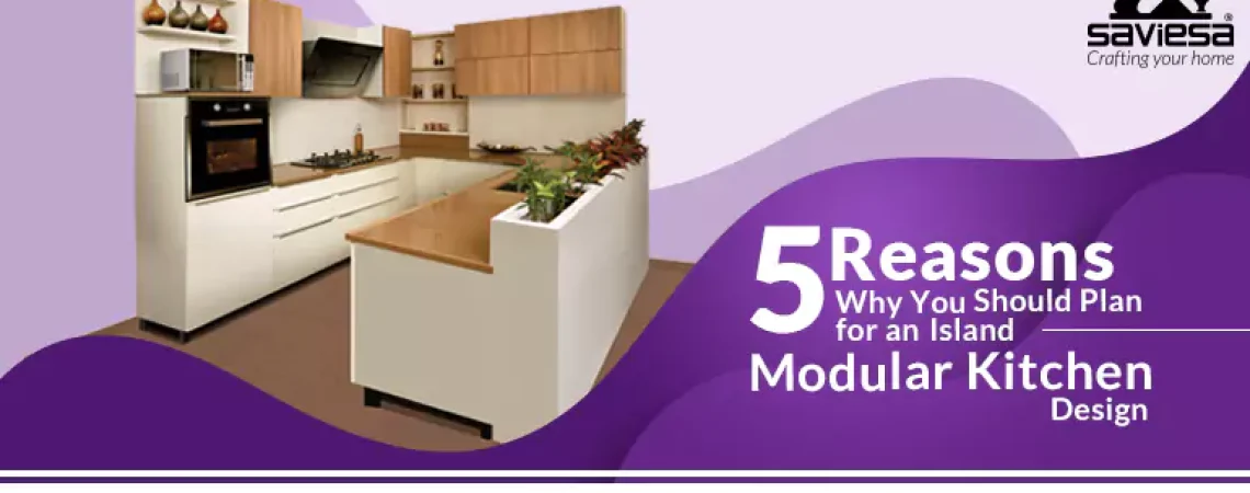 Modular Kitchen Island Designs by Saviesa